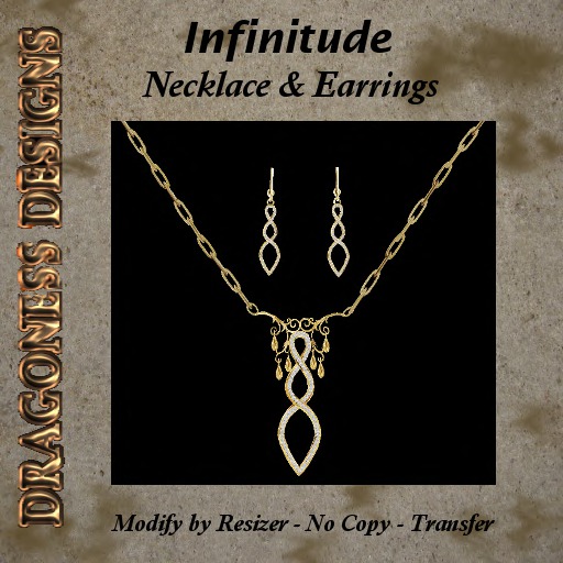 ! DD - Infinitude Necklace & Earrings Set