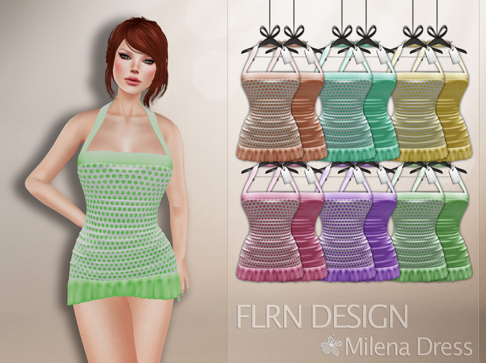 Milena Mini Polkadot Dress Fatpack