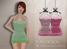 Milena Mini Polkadot Dress Pink