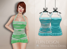 Milena Mini Sea Dress Blue