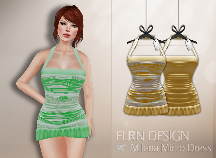 Milena Mini Sea Dress Yellow