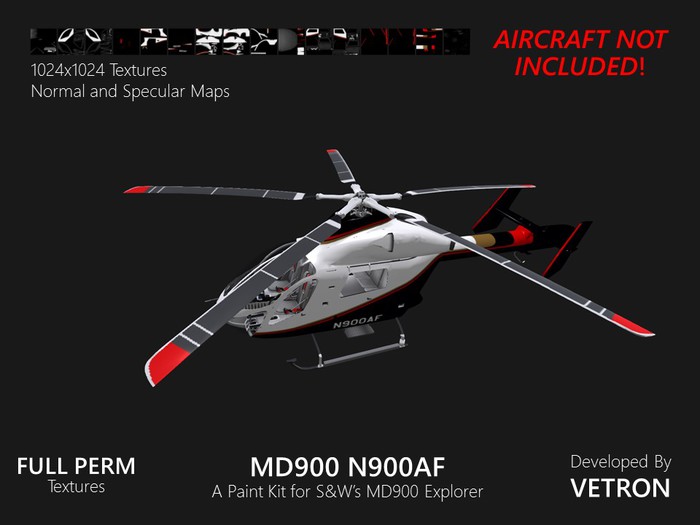 [Vetron] MD900 N900AF