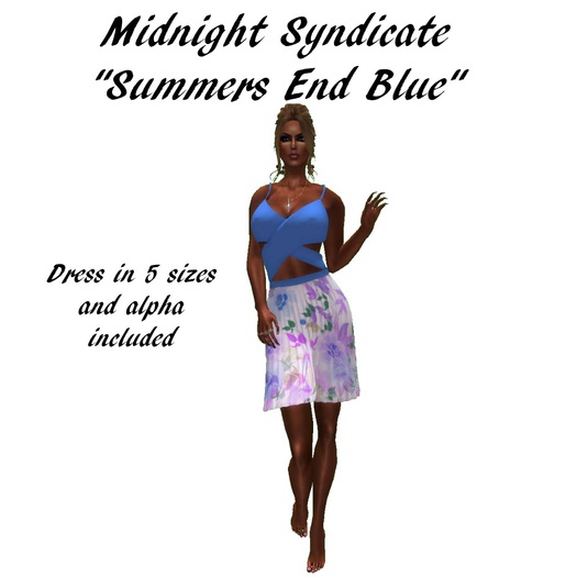 MS SUMMERS END BLUE