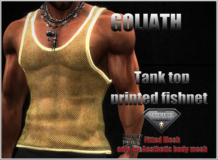 Goliath tank top love mouth box