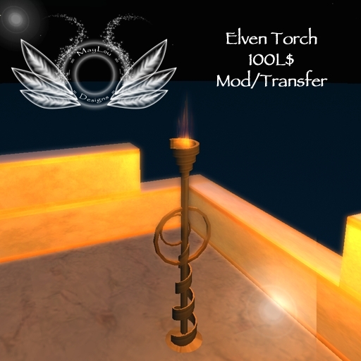 MayLou Designs - Elven torch