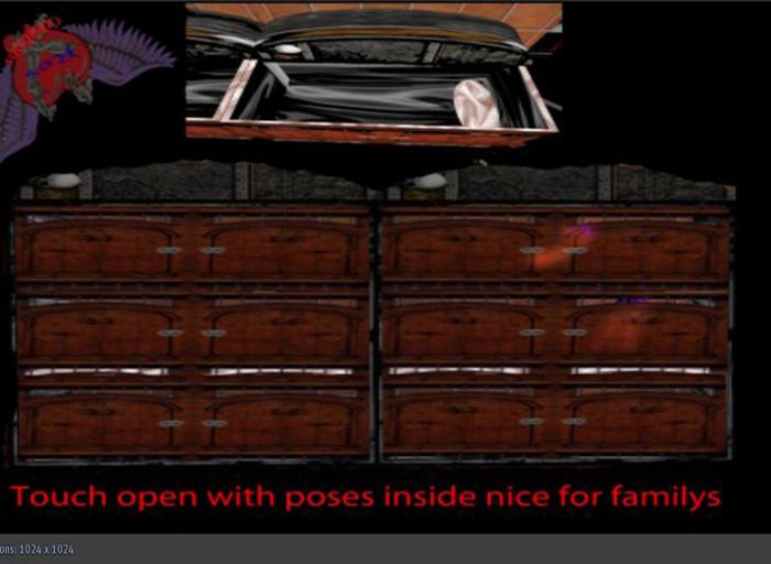 wall mounted coffins