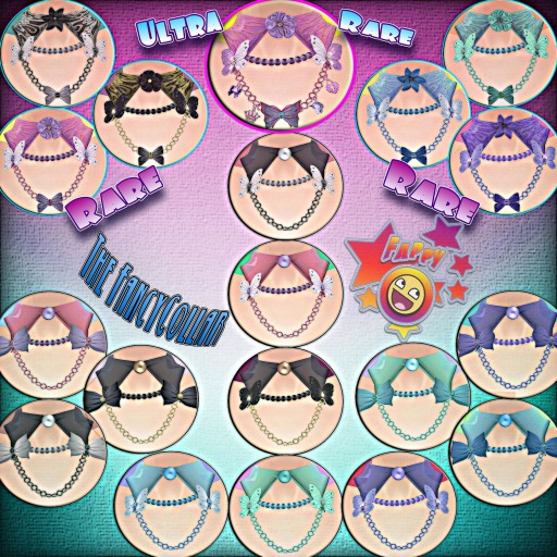 !Fappy.Gacha.The FancyCollar. Ice Bows
