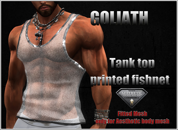 Goliath tank top love mouth box