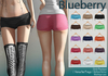 Blueberry elina shorts