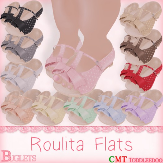 ~*Buglets*~ TD Roulita Flats [Rose]