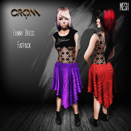 -CroM- Fanny Dress - Fatpack