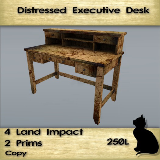 Distressed Executive Desk