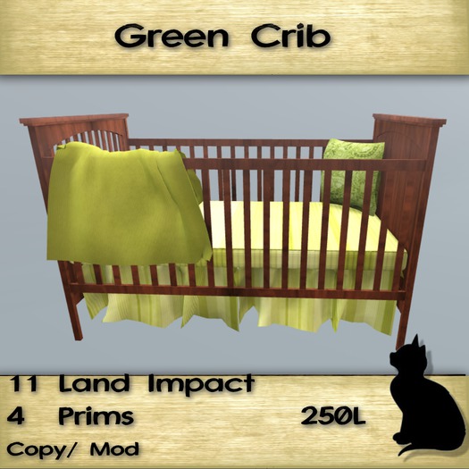 Green  Crib (boxed)