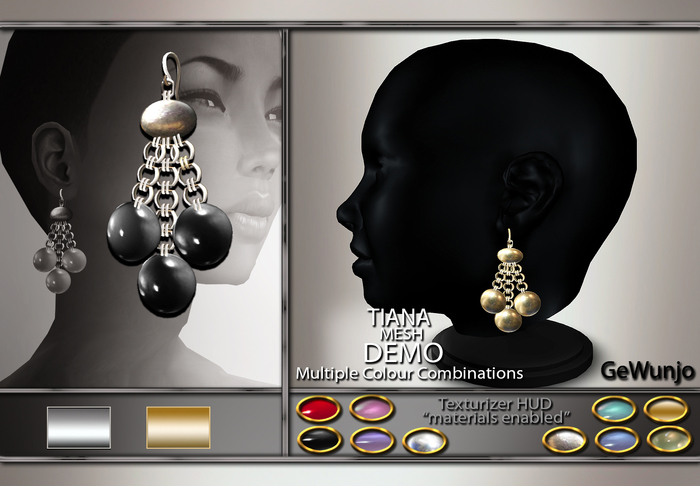 GeWunjo : TIANA earrings DEMO
