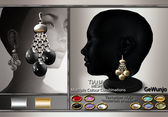 GeWunjo : TIANA earrings