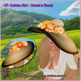 ~LP~ Sakura Hat Boxed  Cream Peach