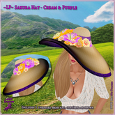 ~LP~ Sakura Hat Boxed Cream / Purple