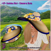 ~LP~ Sakura Hat Boxed Cream / Blue