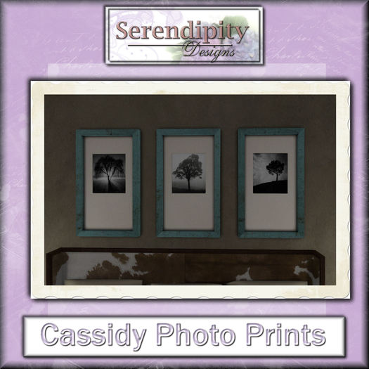 Serendipity Designs - Cassidy Photo Prints(boxed)
