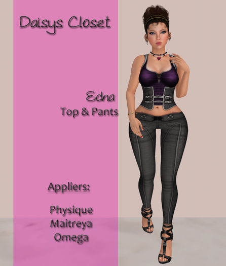 *DC - Edna Outfit Grey Boxed*