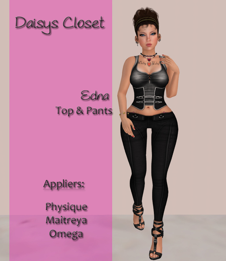 *DC - Edna Outfit White Boxed*