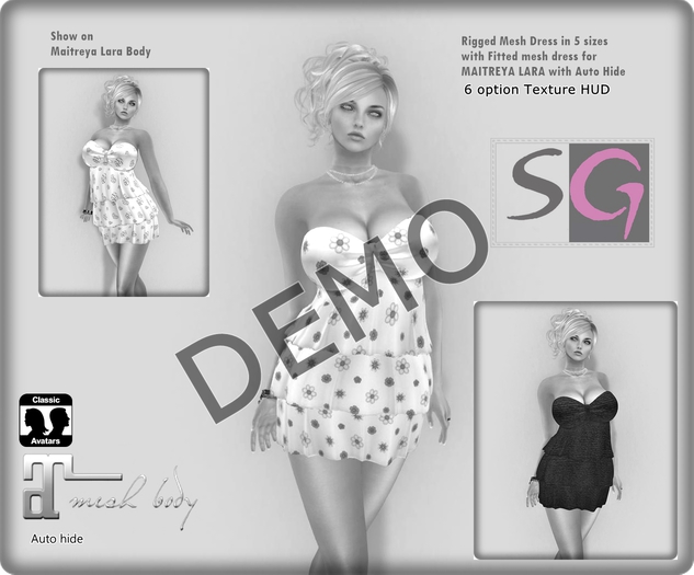 Summer Ruffle Dress - Maitreya Fit Mesh-DEMO