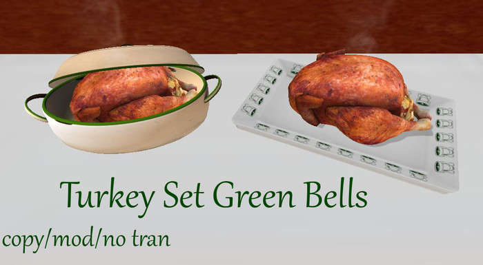 Turkey Set (Green Bells)