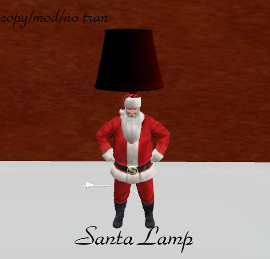 Christmas Lamp (Part Mesh)