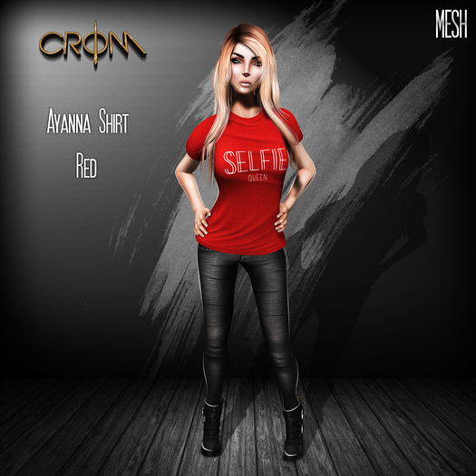 -CroM- Ayanna Shirt - Red