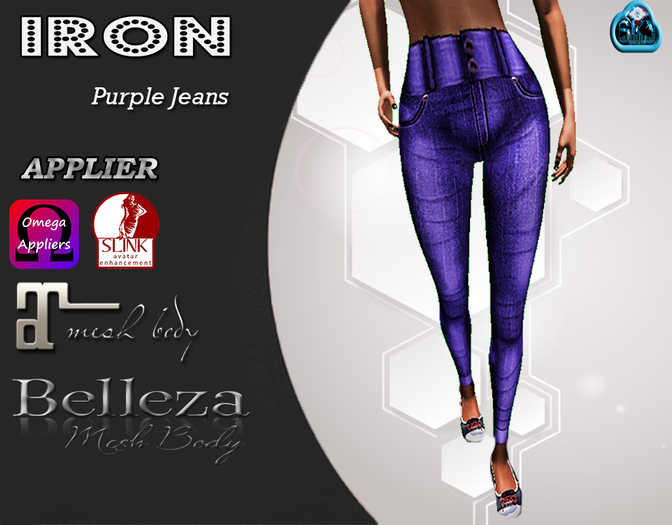 ::Iron::Purple Jeans