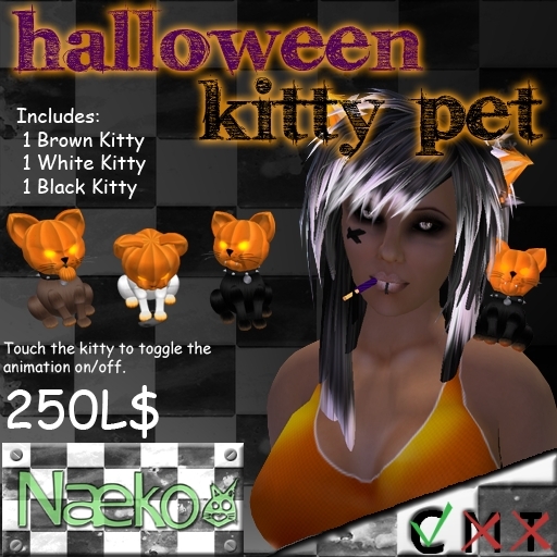 [Naeko] Halloween kitty pet