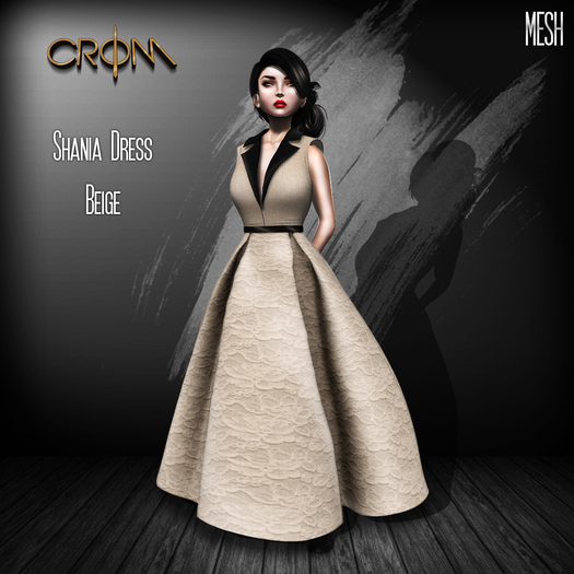 -CroM- Shania Dress - Beige