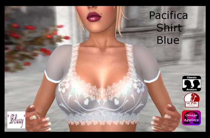 *BSASSY*  LACE DESIGN TANK RED