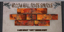 Wiccan Wall Boxes Symbols 