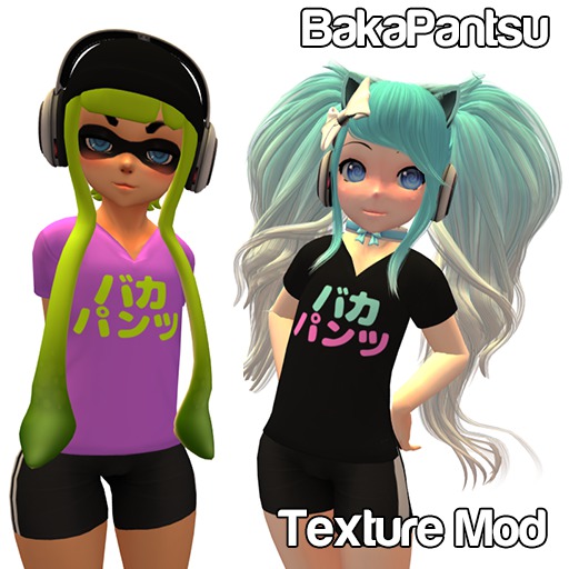 Kemono V-Neck BakaPantsu Texture Mod Pack