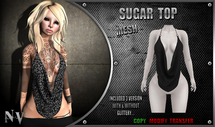 [NV] Sugar Top -Black-