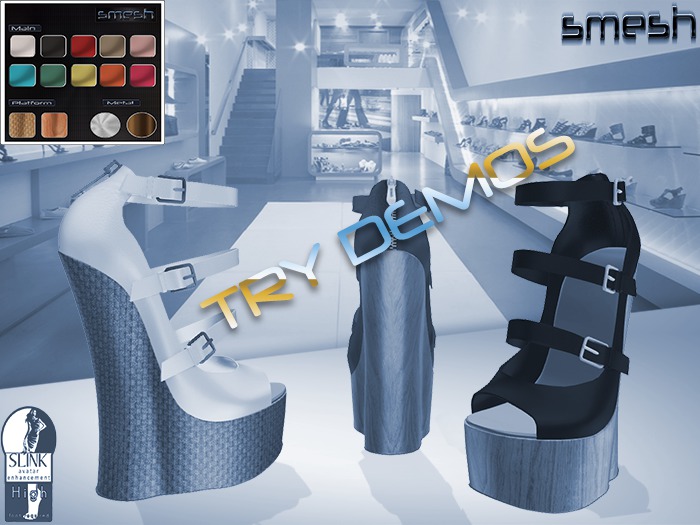 !!smesh ~ Demo Strap Platforms High Slink