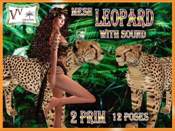 2prim Leopard (with poses and sound)