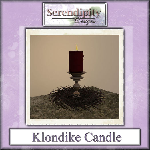 Serendipity Designs - Klondike - Candle 