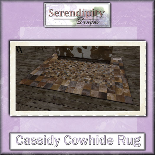 Serendipity Designs - Cassidy Cowhide Rug 