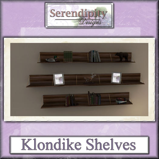 Serendipity Designs - Klondike - Sleek Lodge Shelves  