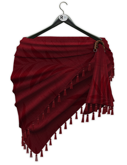 !Rebel Hope - Mesh Sarong Red