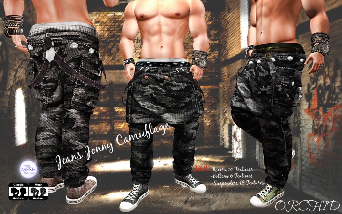 Jeans Jonny Camoflage