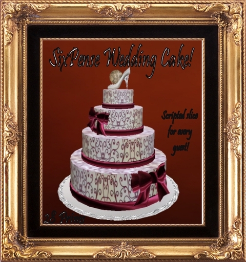 Sixpence Wedding Cake 