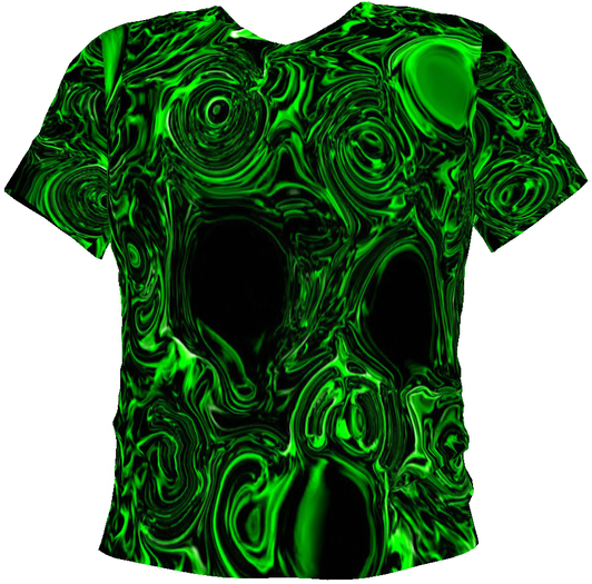 Green Trails T-Shirt (Mesh)