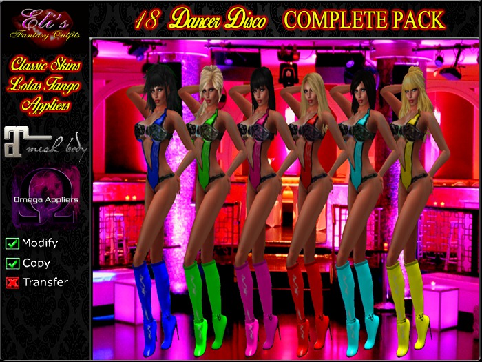 18 Dancer Disco Box