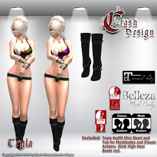 Crash Design - Teyla  (wear)