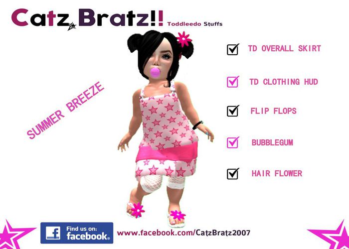 *Catz Bratz* Toddleedoo "Summer Breeze"