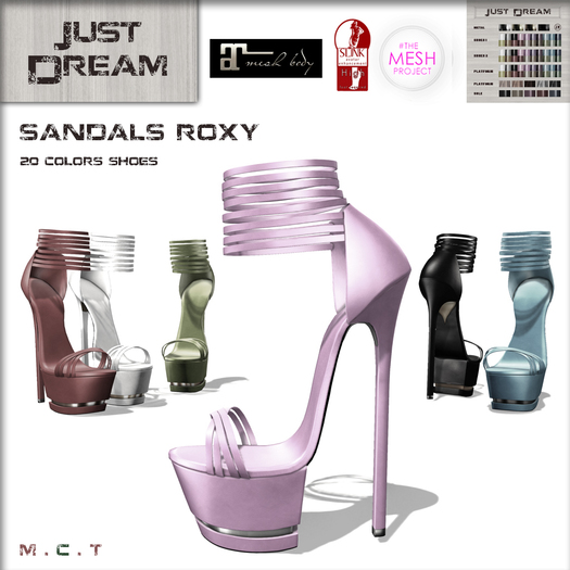 JUST DREAM Sandals Roxy DEMO