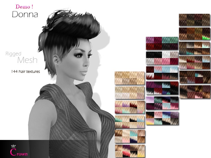 .::Crown::. Long Hair "Jasmin" DEMO V2.0